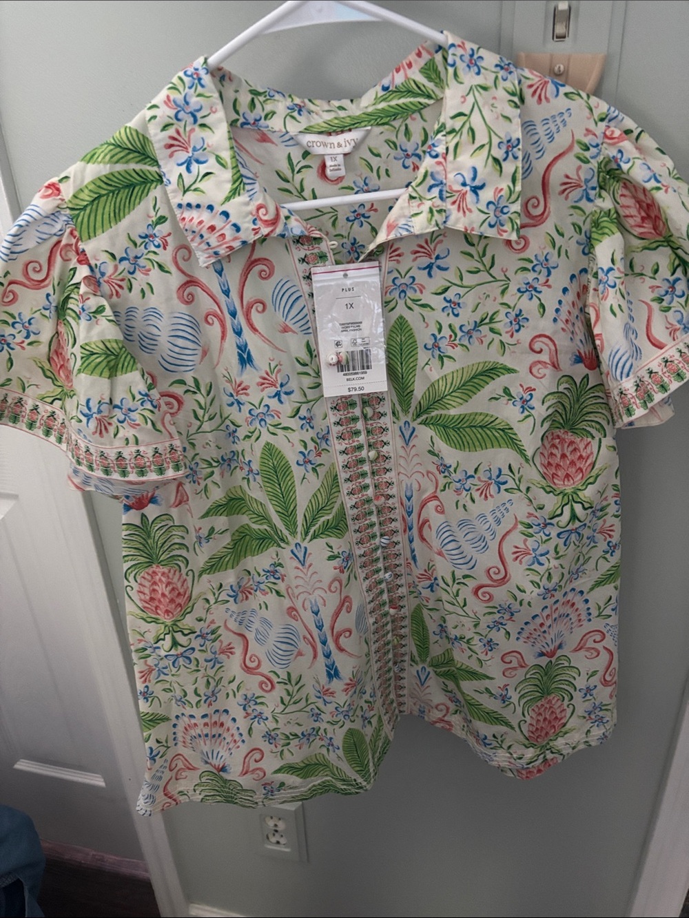 Crown and ivy blouse